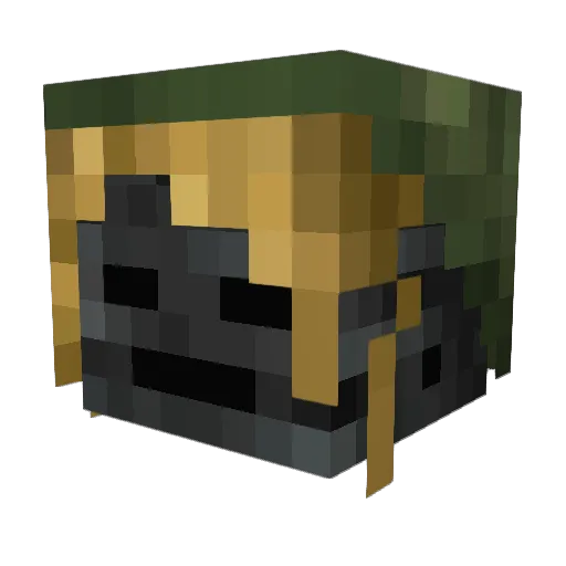 Code_Sigma Minecraft avatar head, 3D render
