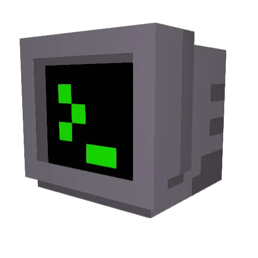 CoderX01 Minecraft avatar head, 3D render