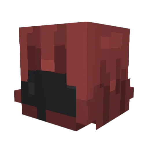CodexQ007 Minecraft avatar head, 3D render