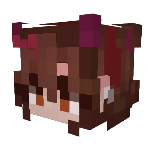 Codi15975333 Minecraft avatar head, 3D render