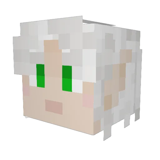 Codiac_Lancer Minecraft avatar head, 3D render