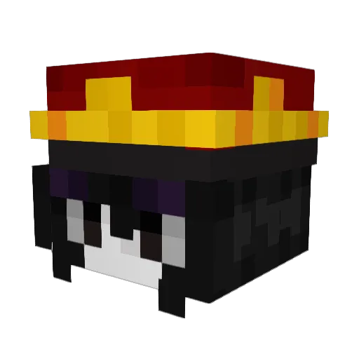 Codifi Minecraft avatar head, 3D render