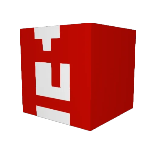 CodingRex Minecraft avatar head, 3D render