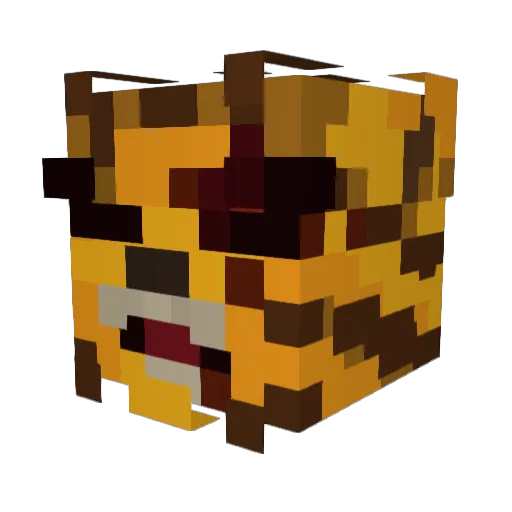 Codman4122 Minecraft avatar head, 3D render