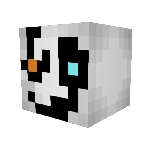 Cody0524 Minecraft avatar head, 3D render