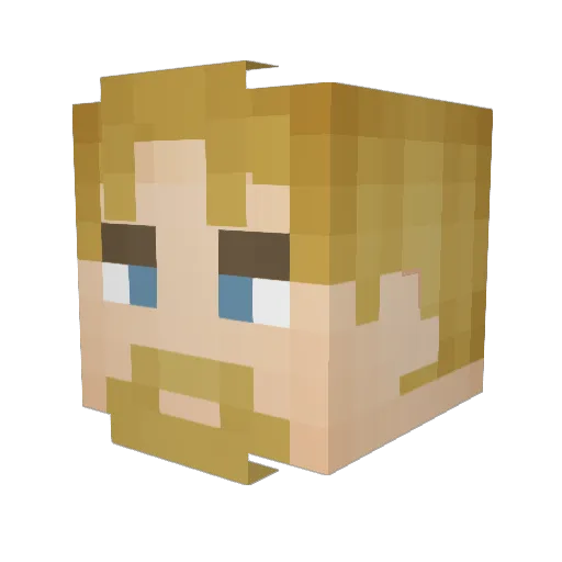 Cody2020 Minecraft avatar head, 3D render
