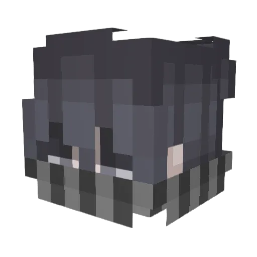 Cody46 Minecraft avatar head, 3D render