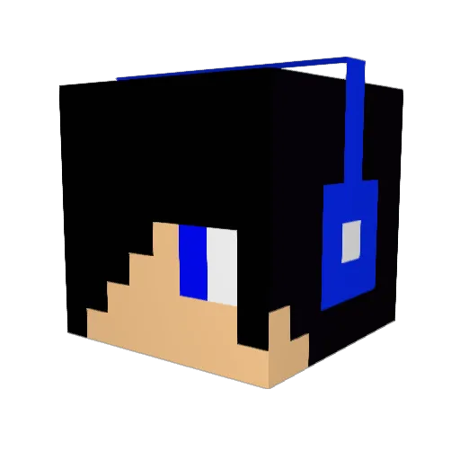 Cody6251 Minecraft avatar head, 3D render