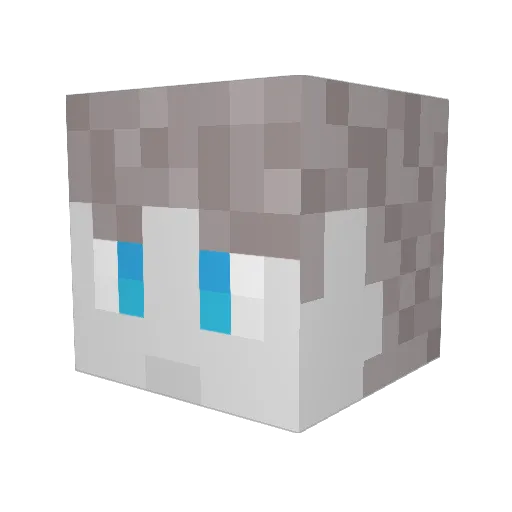 CodyBDE Minecraft avatar head, 3D render