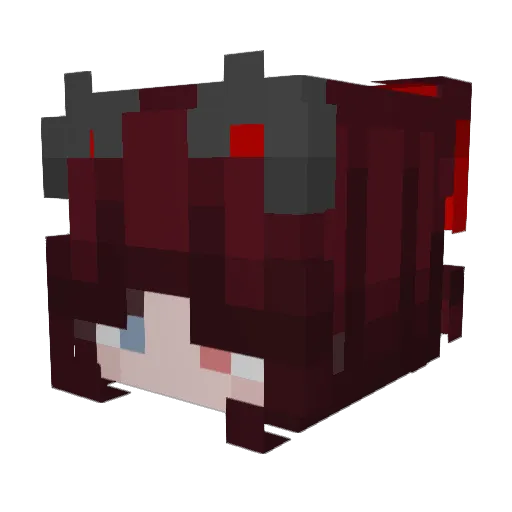CodyCrashed Minecraft avatar head, 3D render