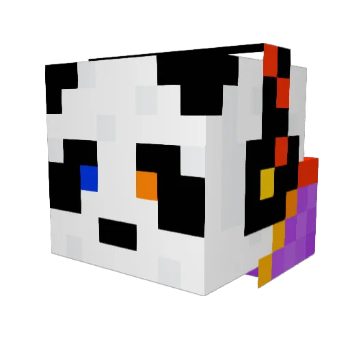 CodyJace Minecraft avatar head, 3D render