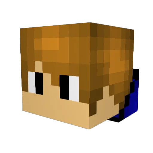 CodyKS Minecraft avatar head, 3D render