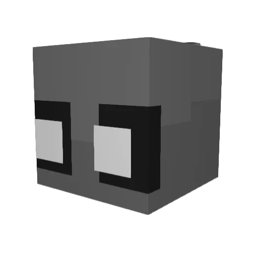 CodySpro Minecraft avatar head, 3D render