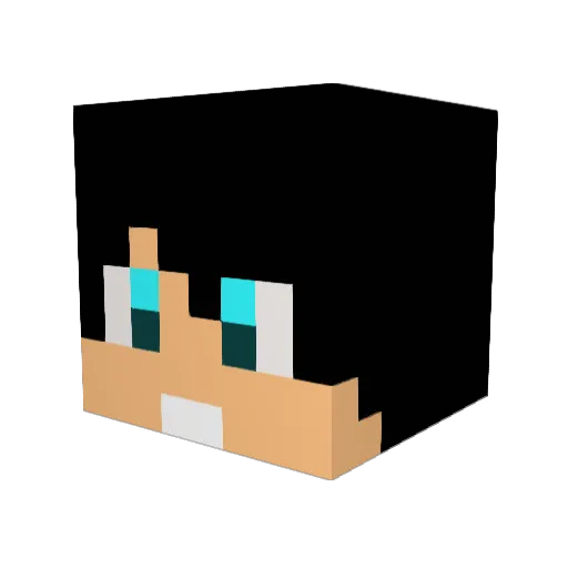 Cody_PvP Minecraft avatar head, 3D render