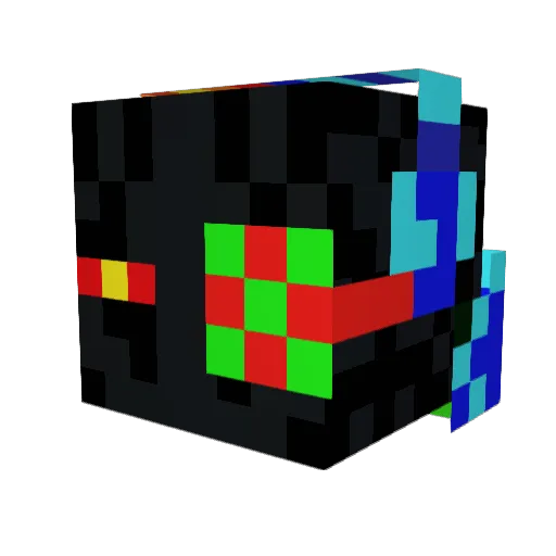 Codydog9000 Minecraft avatar head, 3D render