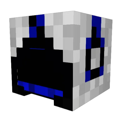Codyp25 Minecraft avatar head, 3D render