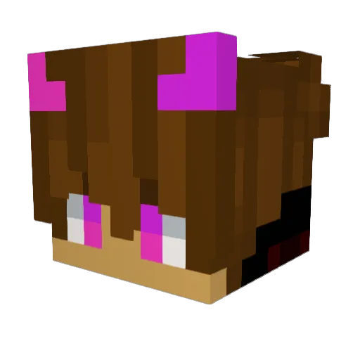 Codysm Minecraft avatar head, 3D render