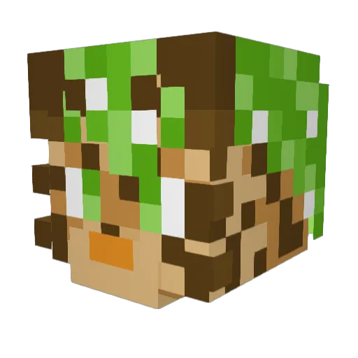 Codyxxplays Minecraft avatar head, 3D render