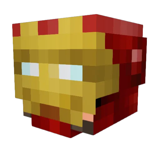 Coe42 Minecraft avatar head, 3D render