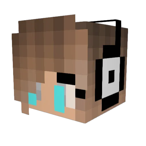 CoetzeeLover Minecraft avatar head, 3D render