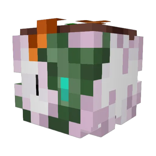 CofFeE_SoS_X Minecraft avatar head, 3D render