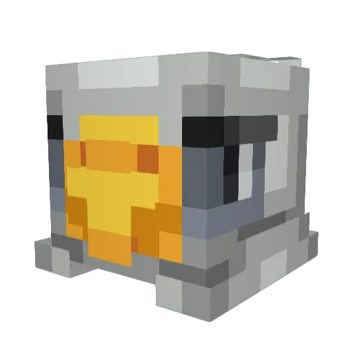 CoffeeEagle Minecraft avatar head, 3D render