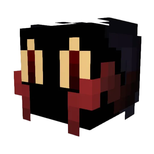 CoffeeEldritch Minecraft avatar head, 3D render