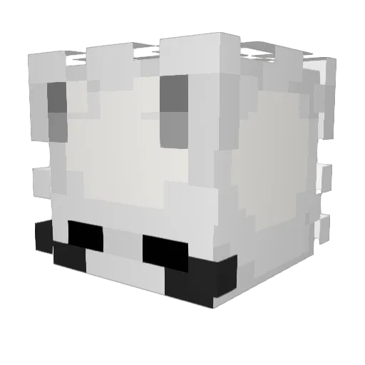 CoffeeMoon121 Minecraft avatar head, 3D render