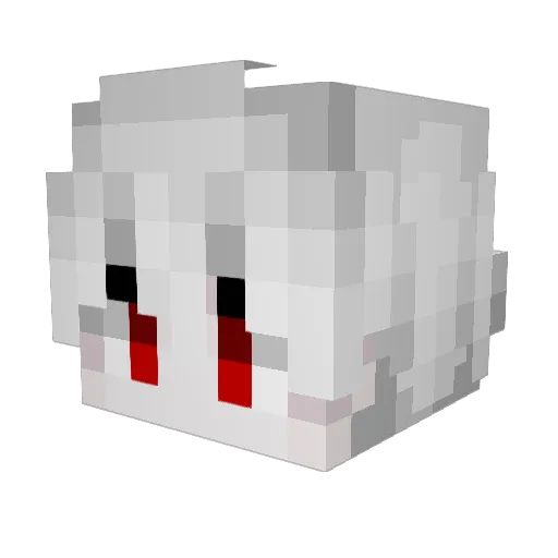 CoffeeNoodles65 Minecraft avatar head, 3D render