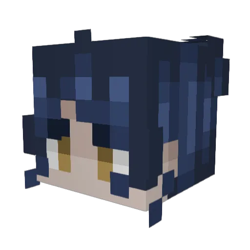 CoffeeSoda2164 Minecraft avatar head, 3D render