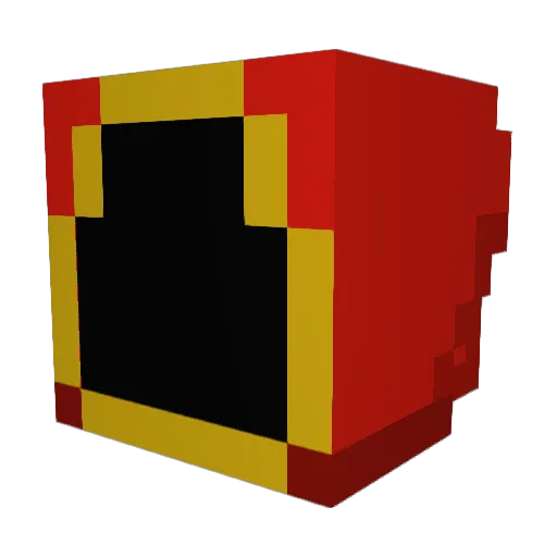 Coffee_Admiral Minecraft avatar head, 3D render