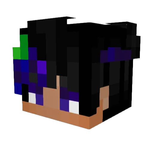 Coffee_N_Cream Minecraft avatar head, 3D render