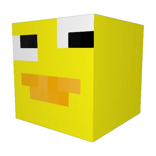 Coffee_n_aderall Minecraft avatar head, 3D render