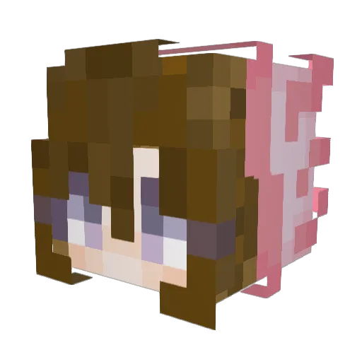 Coffer1y Minecraft avatar head, 3D render
