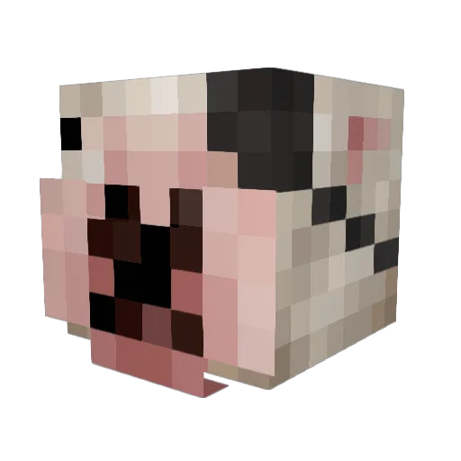 Coffey42069 Minecraft avatar head, 3D render
