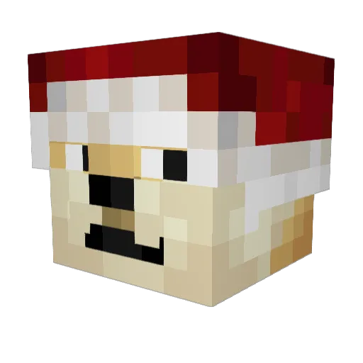 Cogito12 Minecraft avatar head, 3D render