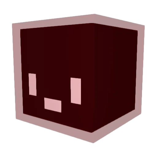 Cogule Minecraft avatar head, 3D render