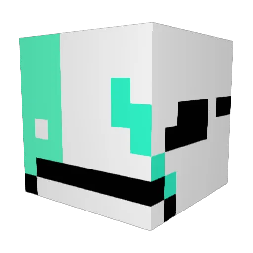 CohenShreds Minecraft avatar head, 3D render