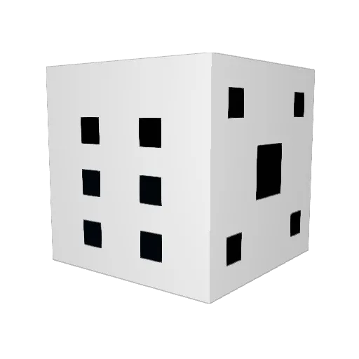 Cohonnes Minecraft avatar head, 3D render