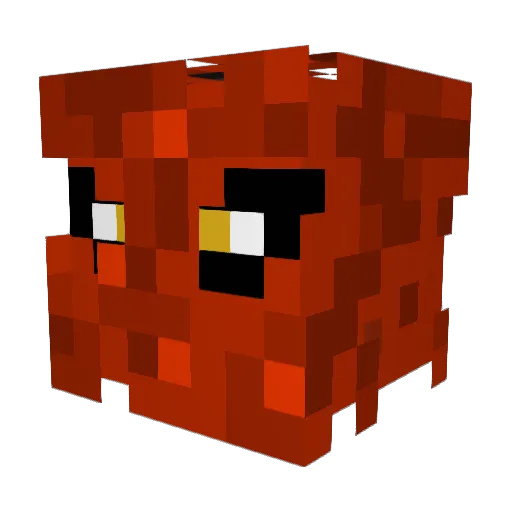 CoinSmith Minecraft avatar head, 3D render