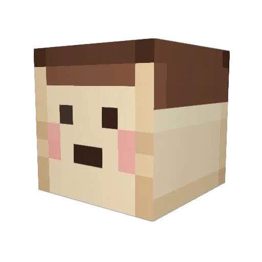 Minecraft-Avatar von Coke911: Kopf als 3D-Render