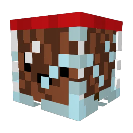 CokeManFrancis Minecraft avatar head, 3D render