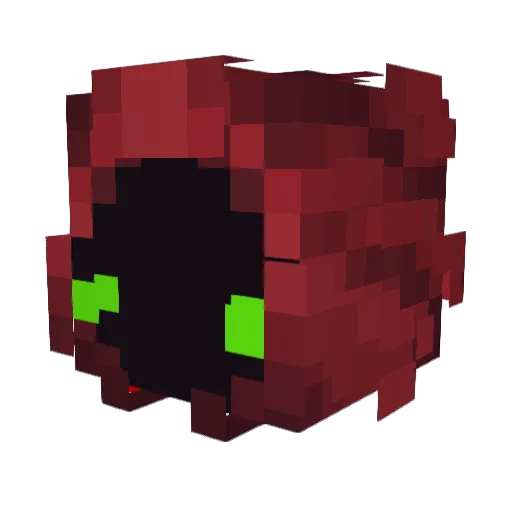 CokeZeroNerd Minecraft avatar head, 3D render