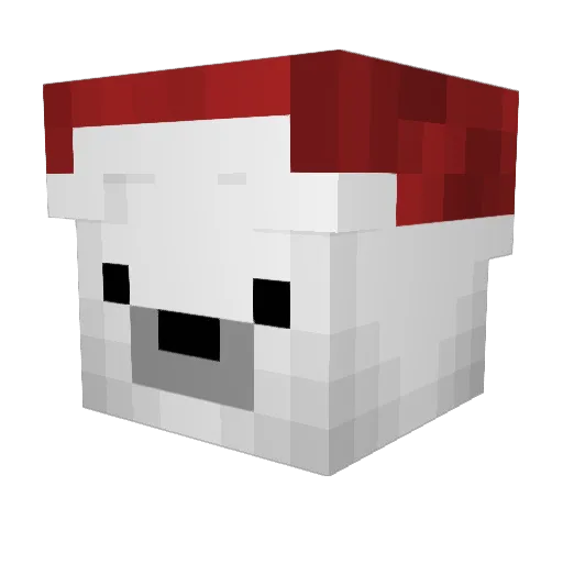 Coke_GoM_ Minecraft avatar head, 3D render