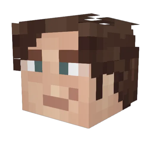 CokeisD0pe Minecraft avatar head, 3D render