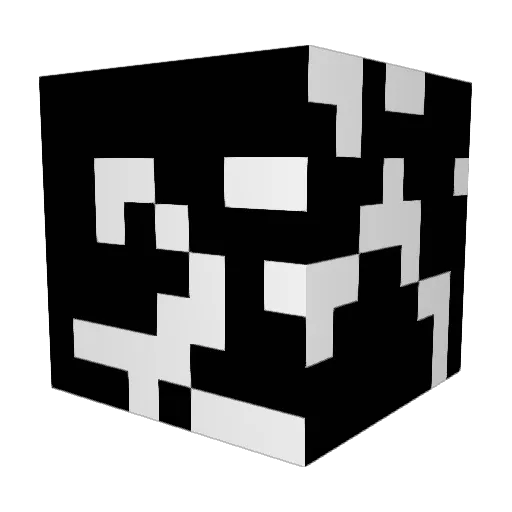Cokeisnojoke Minecraft avatar head, 3D render