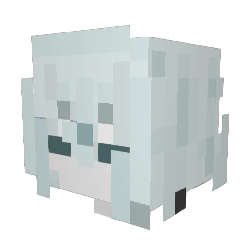 Cokekitten7 Minecraft avatar head, 3D render