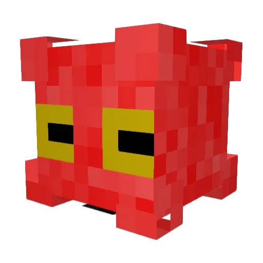 Cokita04 Minecraft avatar head, 3D render