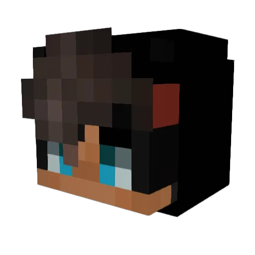 Cokol683 Minecraft avatar head, 3D render