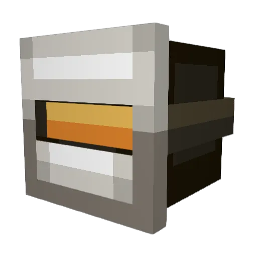 Col_Mustrd Minecraft avatar head, 3D render
